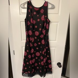 Black Medallion Dress